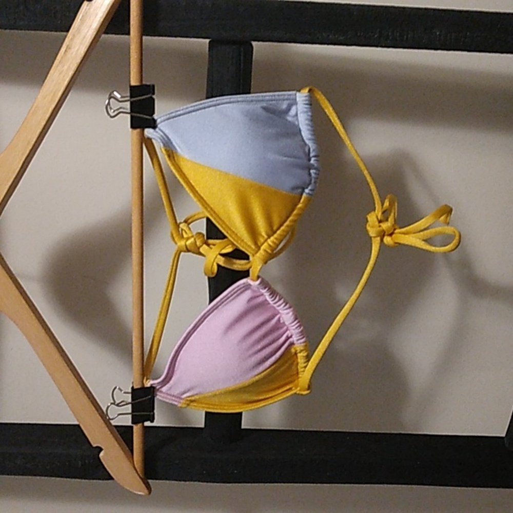 Victoria's Secret Padded ColorblockTriangle Bikini